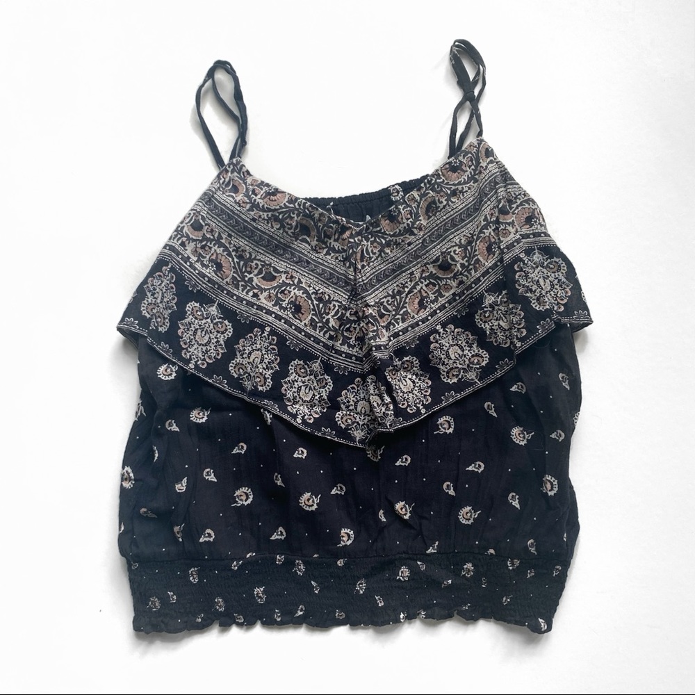 American Eagle Ruffle Tank Top